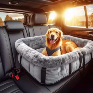 Read more about the article Cozy Dog Car Bed: Protect Your Pup on the Road