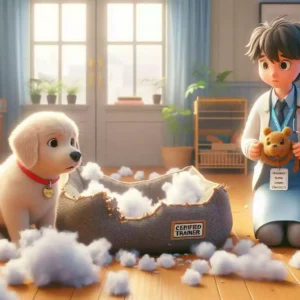 Read more about the article How to stop Your Dog from Chewing His Bed: Easy Tips