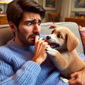 Read more about the article How to Stop a Puppy from Jumping Up and Biting: Effective Tips and Tricks