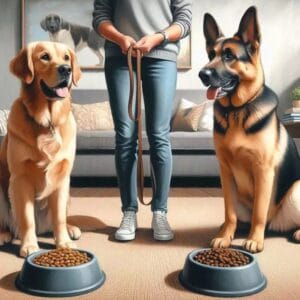Read more about the article How to stop food aggression in dogs towards other dogs : Prevent Dog Conflicts