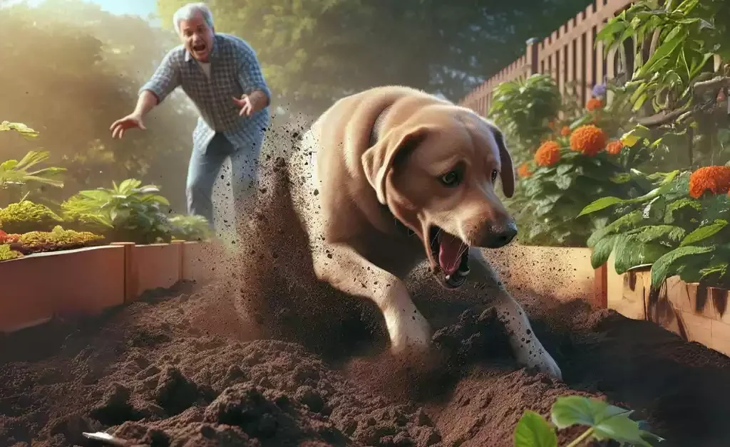 Tips-to-stop-dog-digging-up-plants