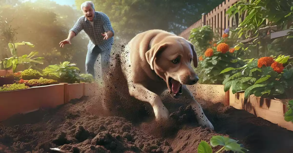 how-to-stop-a-dog-from-digging-up-plants
