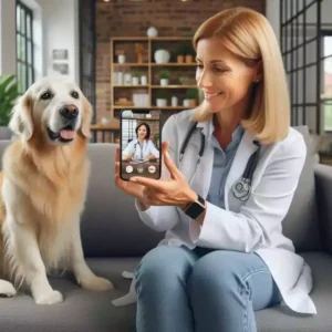 Read more about the article Virtual Vet Visits for Dogs: Are They Effective and What to Expect?