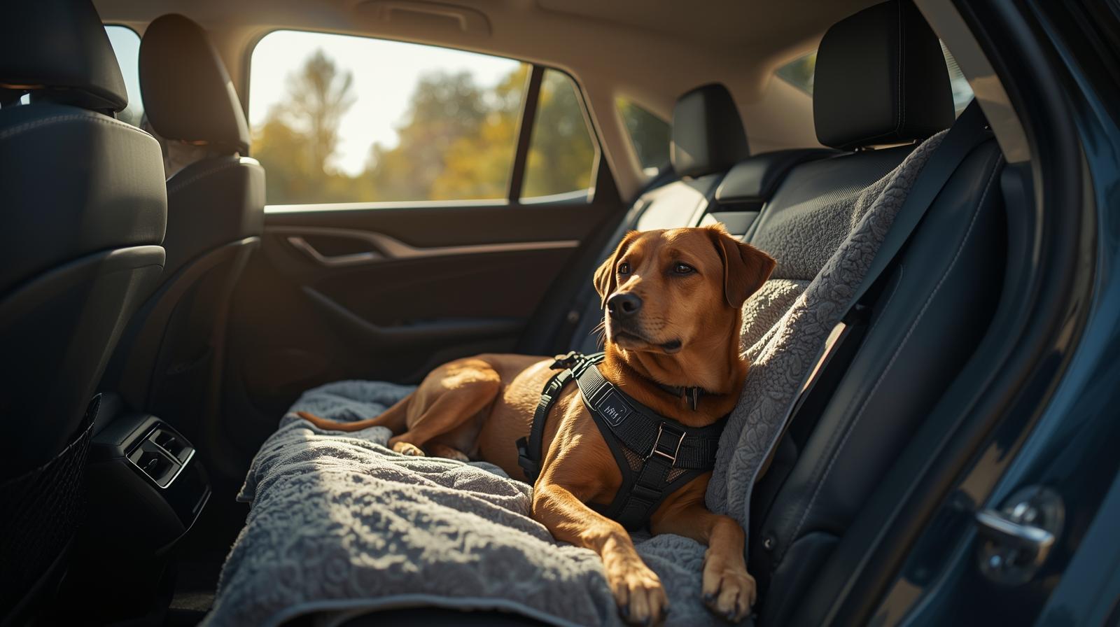 traveling-with-dogs-in-car-long-distance-safe-seatbelt-setup