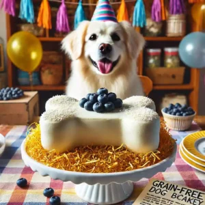 Read more about the article Grain-Free and Allergy-Friendly Dog Birthday Cake Recipes