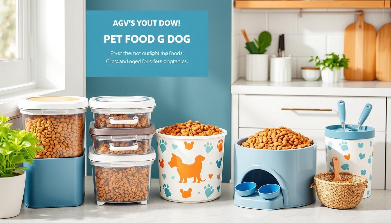 decorative-functional-dog-food-storage-solution