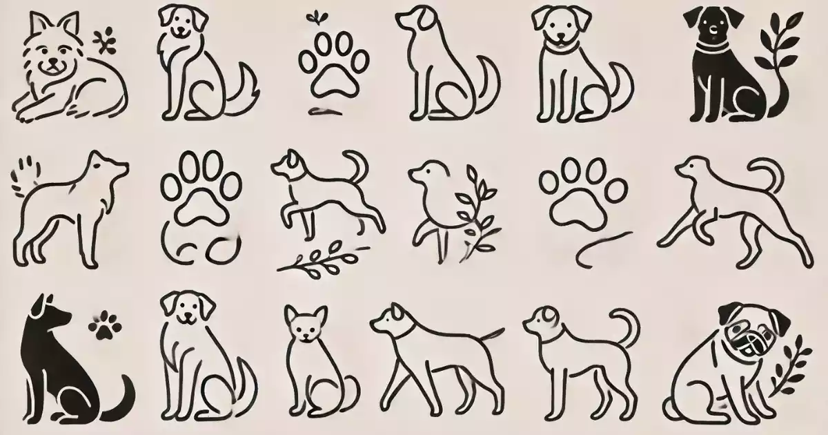Read more about the article Minimalist Dog Tattoo Ideas – Chic & Simple Designs