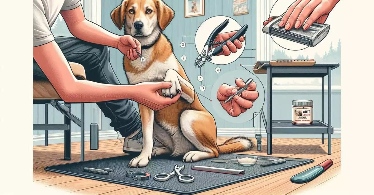 Cut-Dog-Nails-at-Home