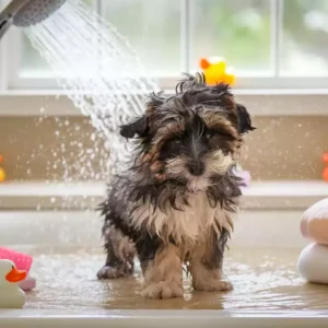 Read more about the article New Puppy Grooming Guide: Bath Time & Beyond