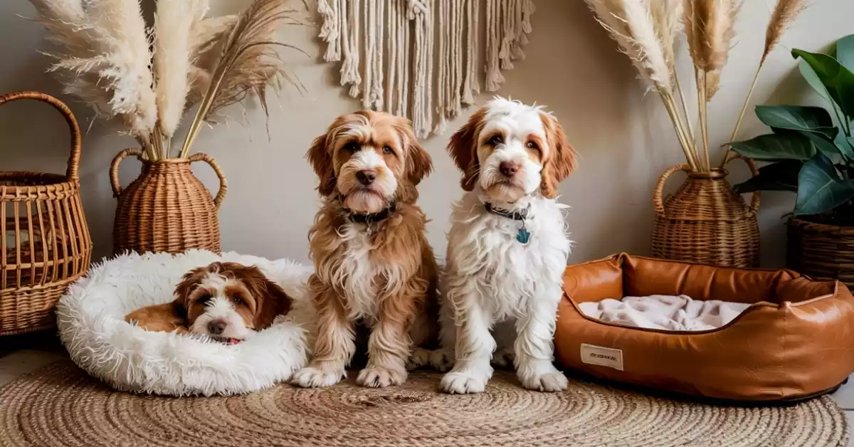 minimal-dog-room-aesthetic-with-golden-retriever-puppy