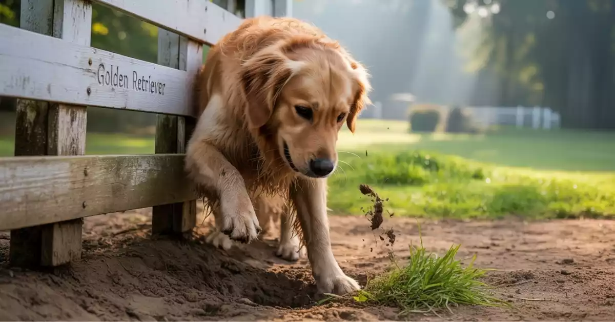 dog-digging-hole-under-privacy-fence