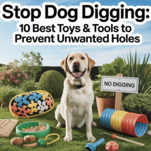Read more about the article Stop Dog Digging: 10 Best Toys & Tools to Prevent Unwanted Holes | 2025 Guide