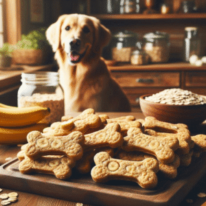 Read more about the article Banana Oat Dog Treats Recipe: Healthy Homemade Biscuits in 30 Minutes