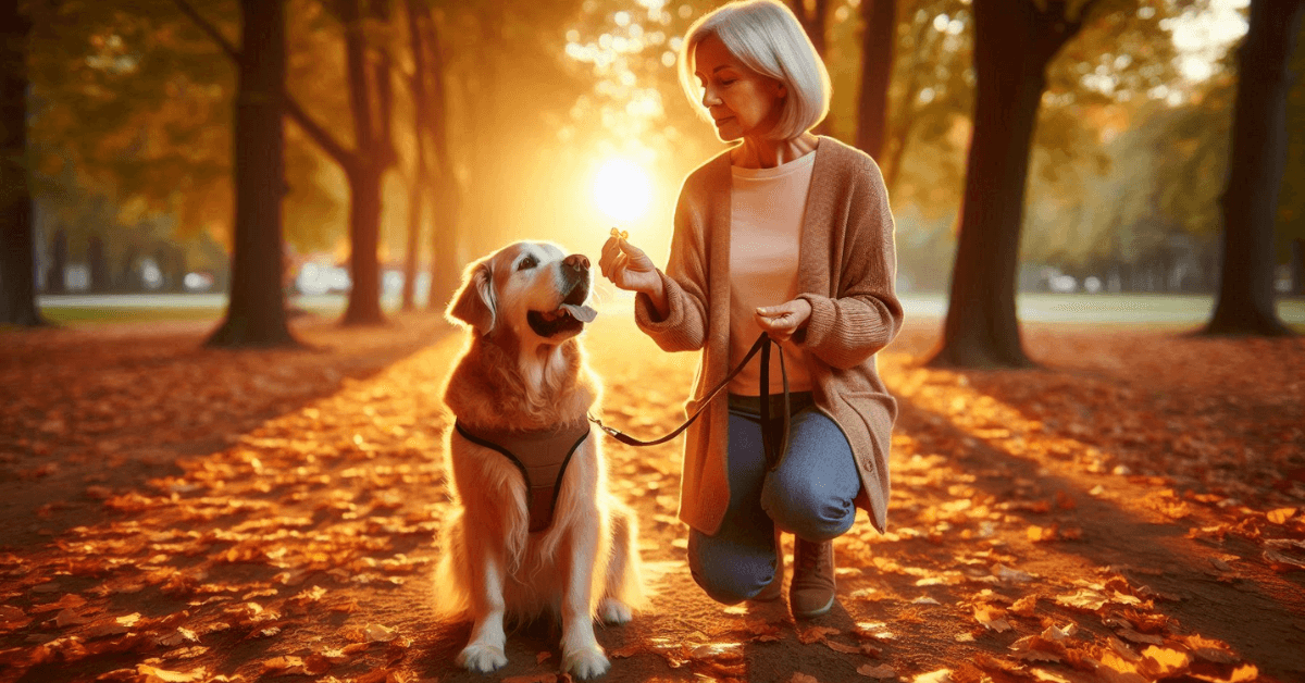 Read more about the article Senior dog training: Gentle Techniques That Still Work