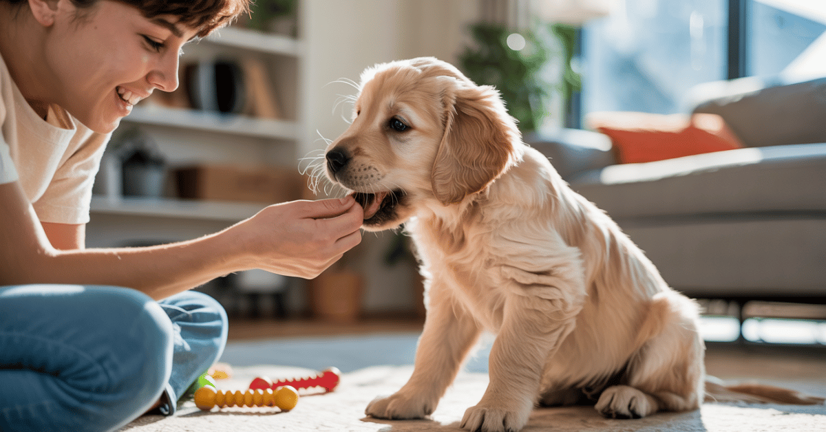 You are currently viewing How to Stop Puppy Biting Hands and Feet Quickly (Easy Training Tips That Work)