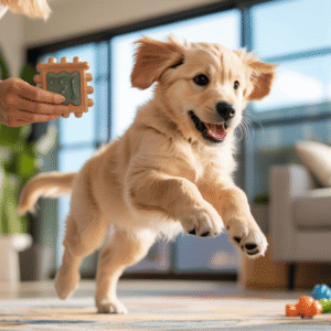 Read more about the article Hyper Puppy Indoors? Do This Instead (Easy Ways to Calm Fast)