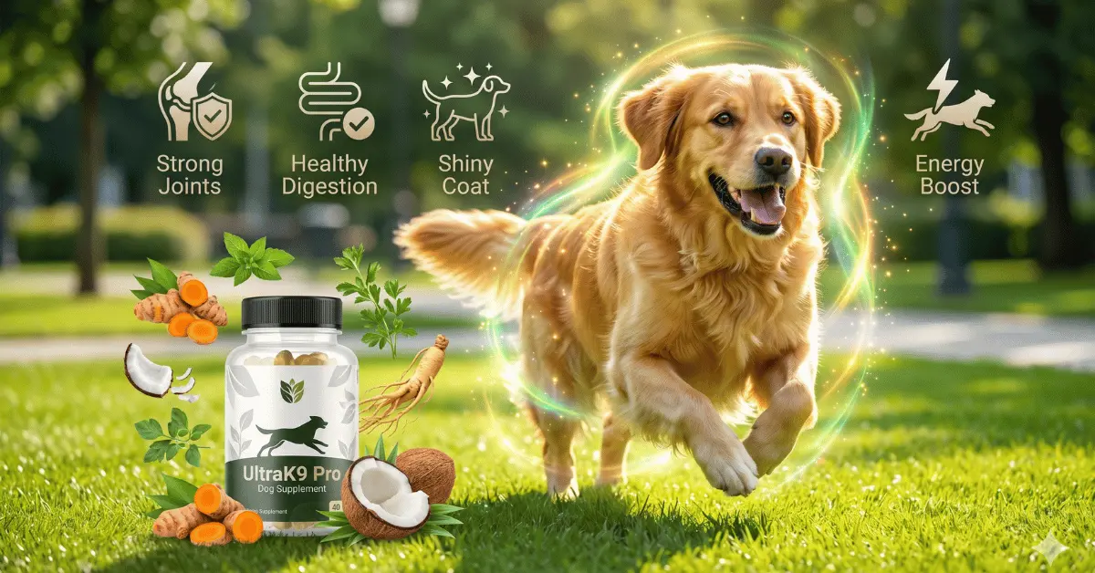 ultrak9-pro-dog-supplement-benefits-energy-digestion-shiny-coat