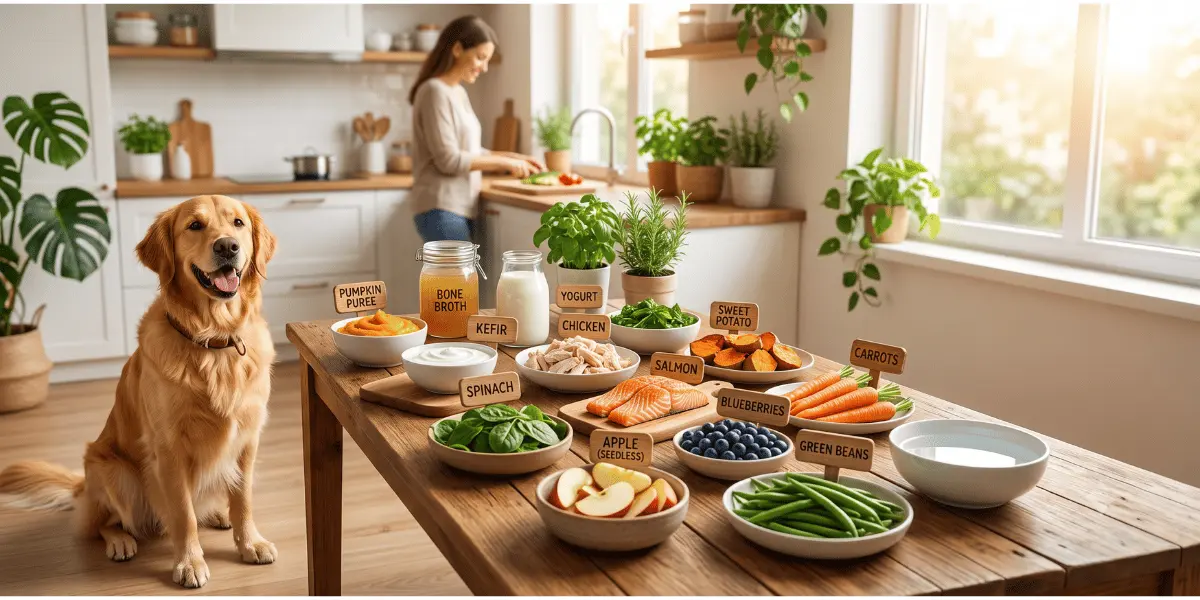 best-natural-foods-to-improve-dog-gut-health-naturally